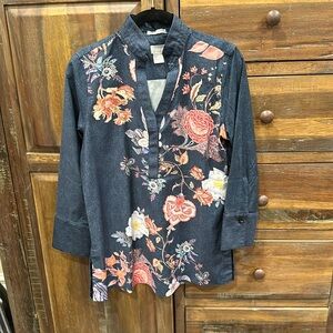 Chico’s No-Iron Chic Stretch Tunic